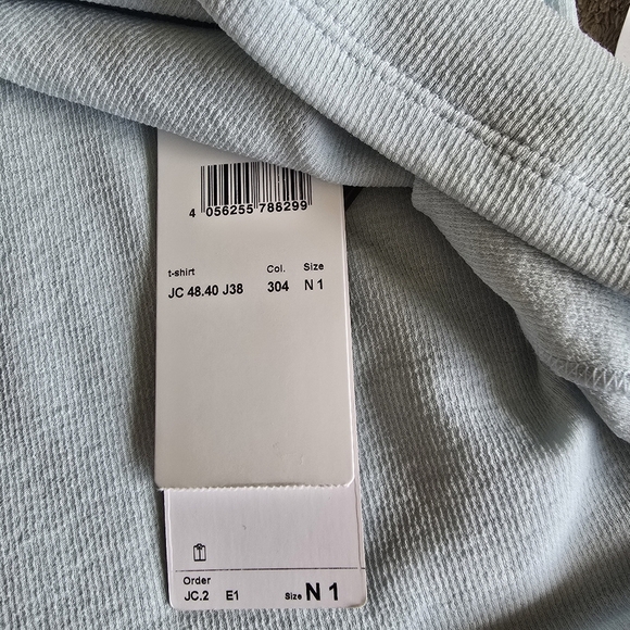 Marc Cain off the shoulder short sleeve fitted top size N1 - Picture 15 of 16